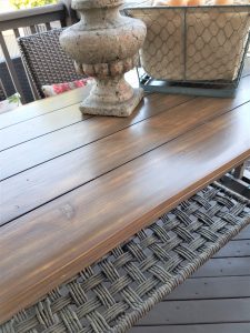 how to refinish outdoor wood furniture