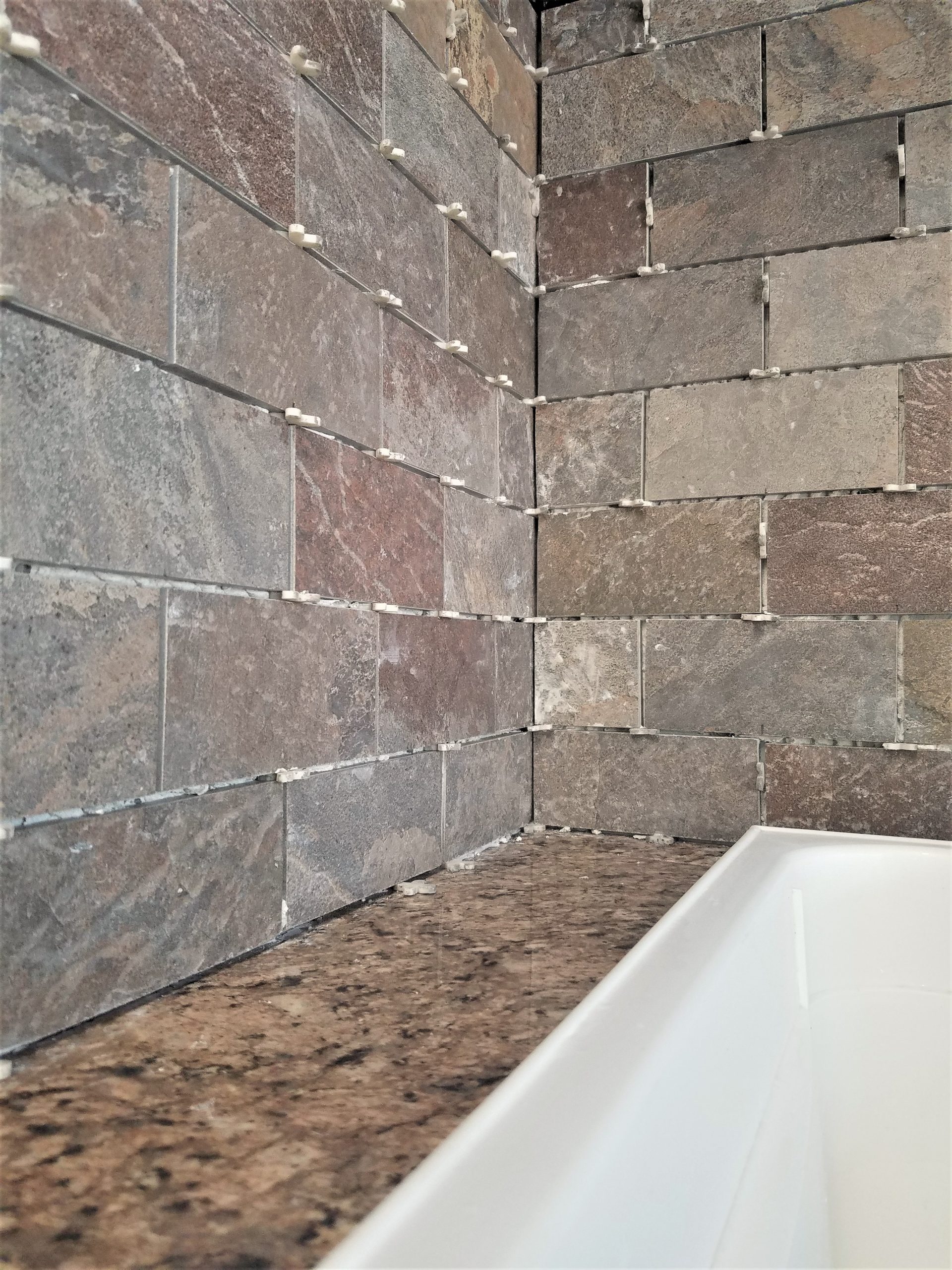 tiling kitchen backsplash over drywall        <h3 class=