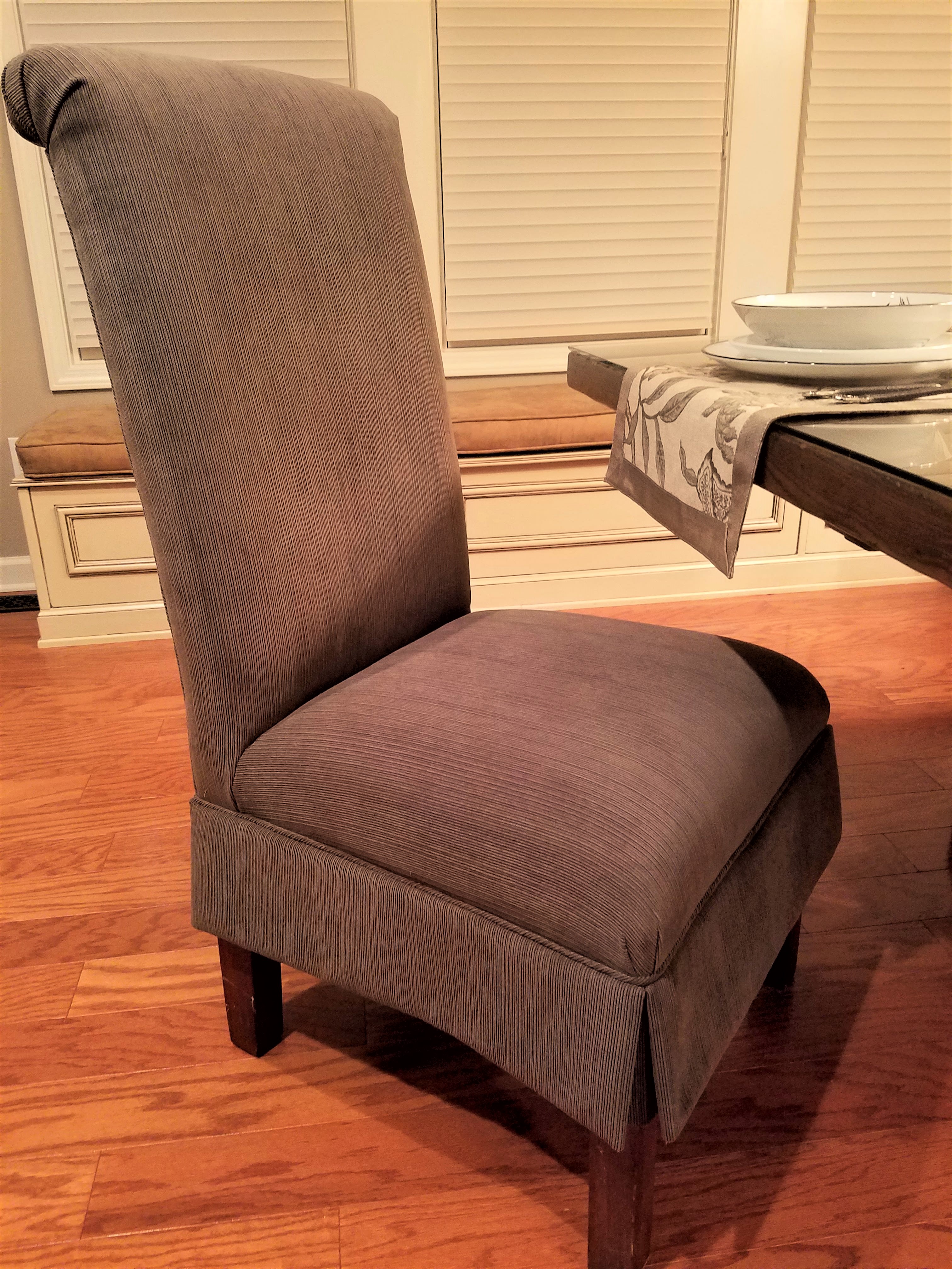 How To Reupholster Or Recover A Parsons Chair Renee Romeo