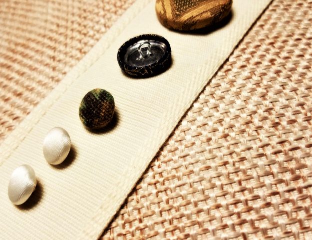 how to make fabric covered buttons