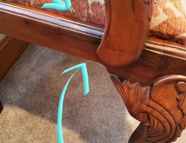How to repair loose or broken chair parts part 2